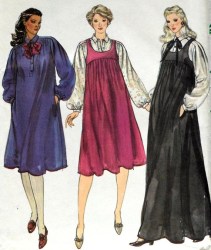 8072 VOGUE MATERNITY JUMPER, DRESS, BLOUSE PATTERN SZ 8 UNCUT